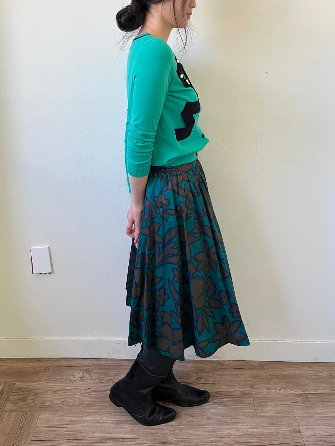 LANVIN 아트 타이 가디건 상품이미지6