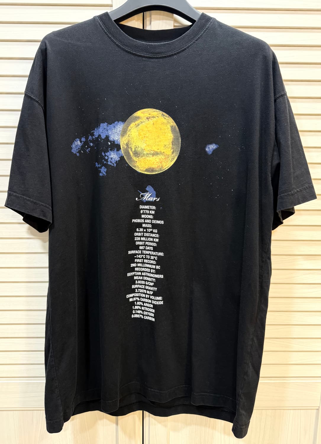 Vetements 베트멍 Mars T-shirt 상품이미지8