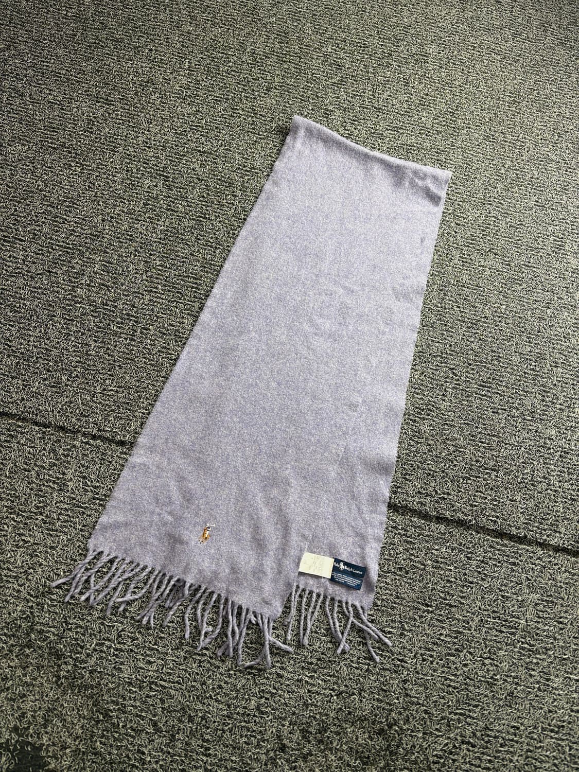 폴로 랄프로렌 퍼플 램스 울 머플러 2987 상품이미지5