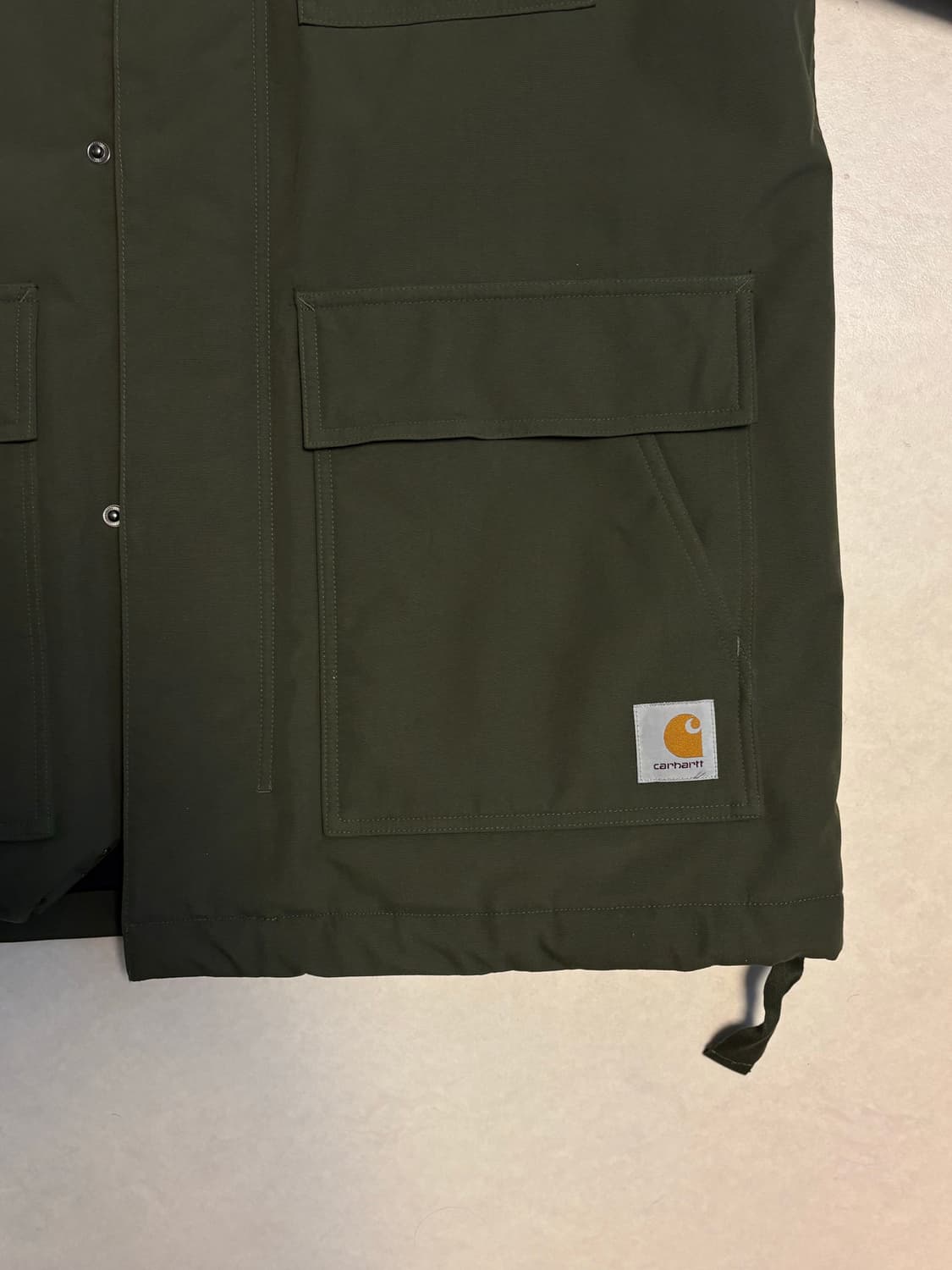 칼하트윕 clarton jacket 올리브 상품이미지3