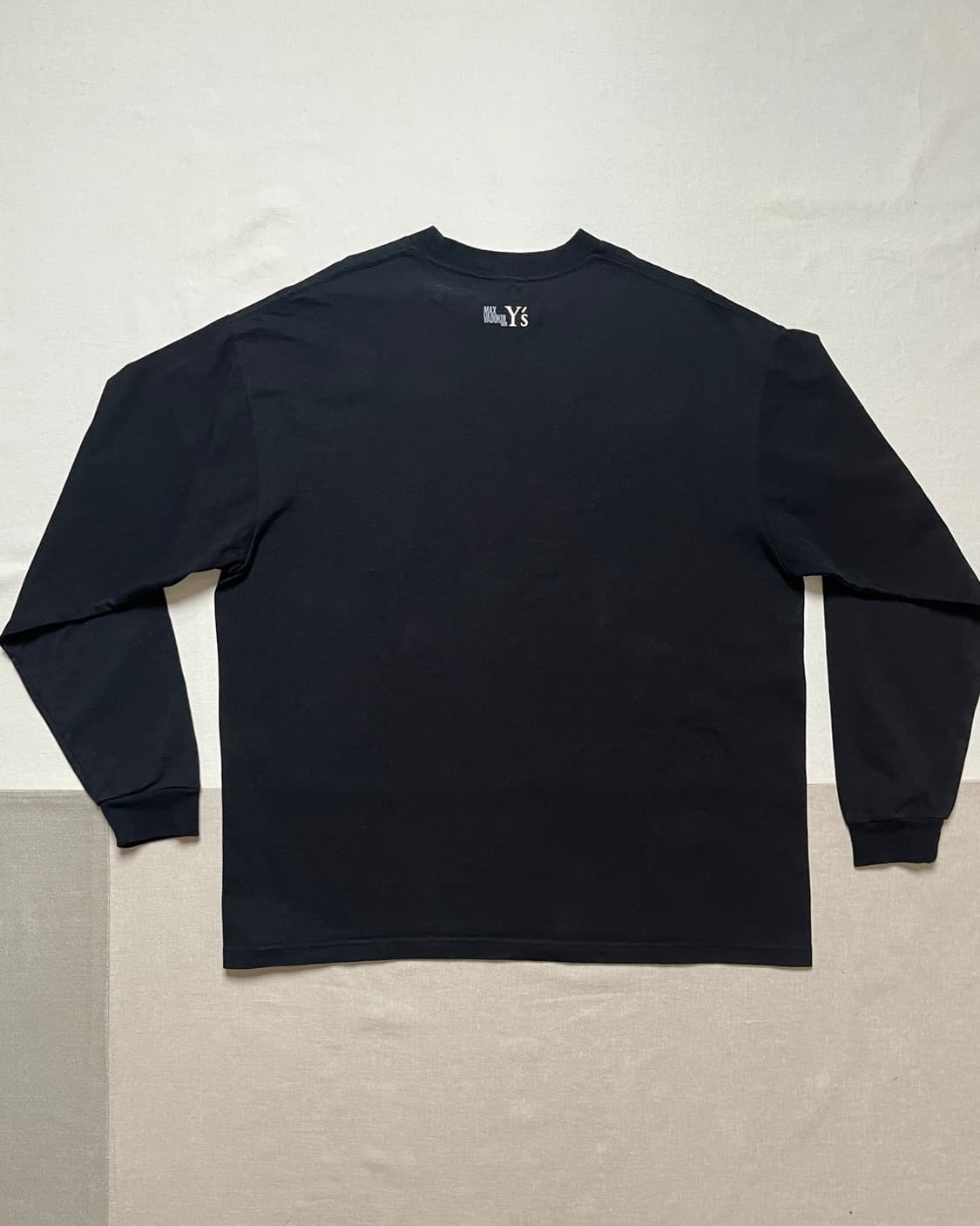 Yohji yamamoto X max vadukul 프린팅 롱슬리브 티 상품이미지2