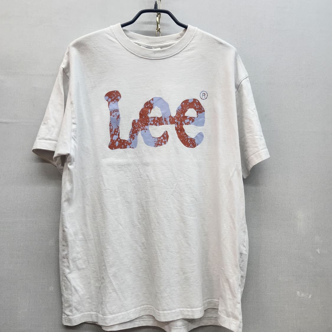 LEE 리 빅로고 페인팅 그래픽 반팔티 S(M) 상품이미지1