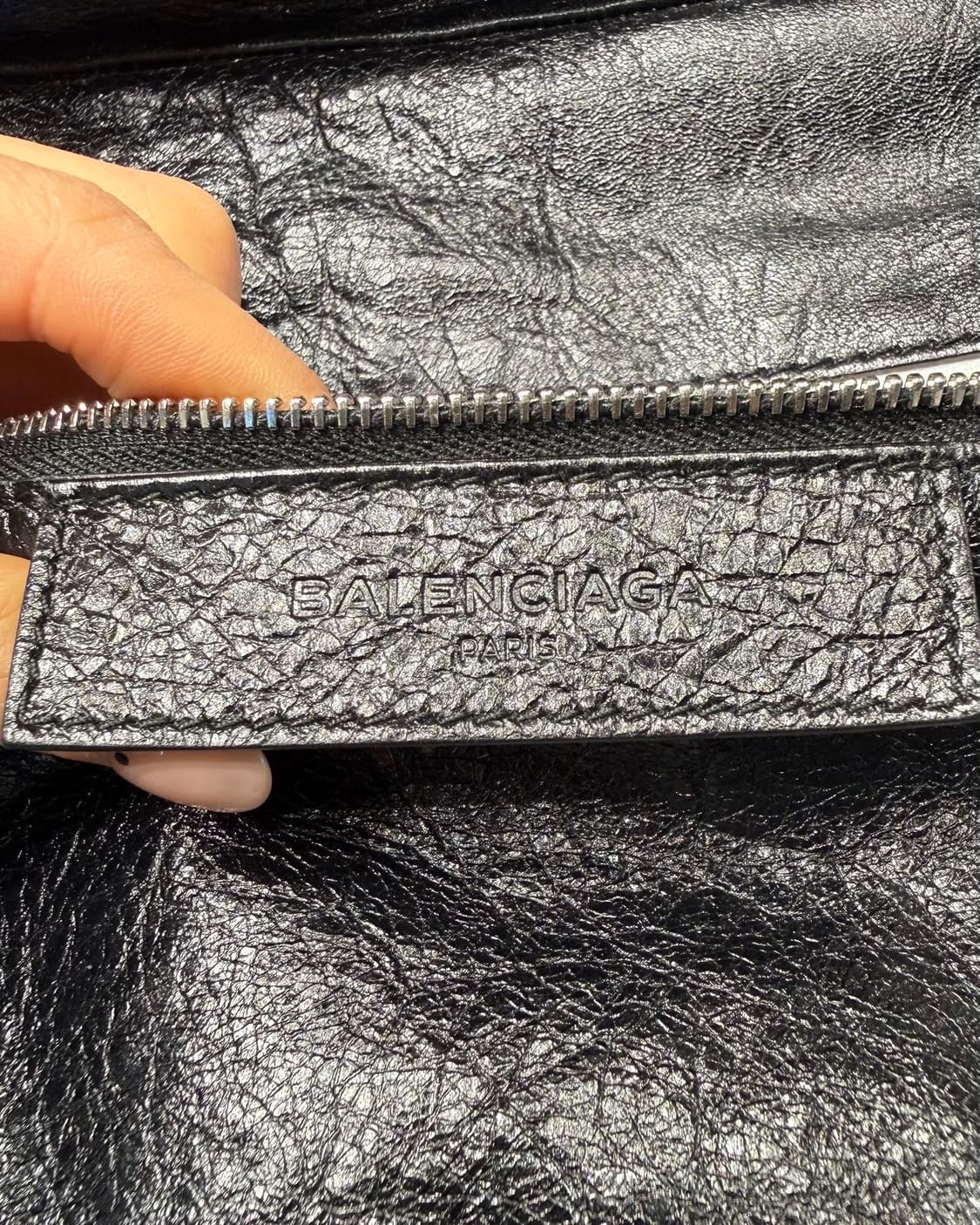 발렌시아가 블랙 캐리 쇼퍼 토트백  상품이미지8