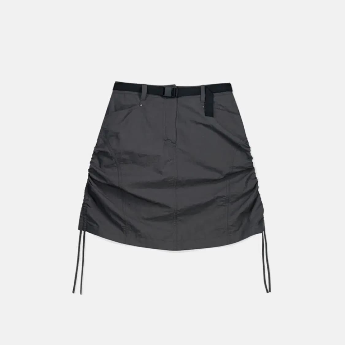 썬러브 스커트 차콜 상품이미지5