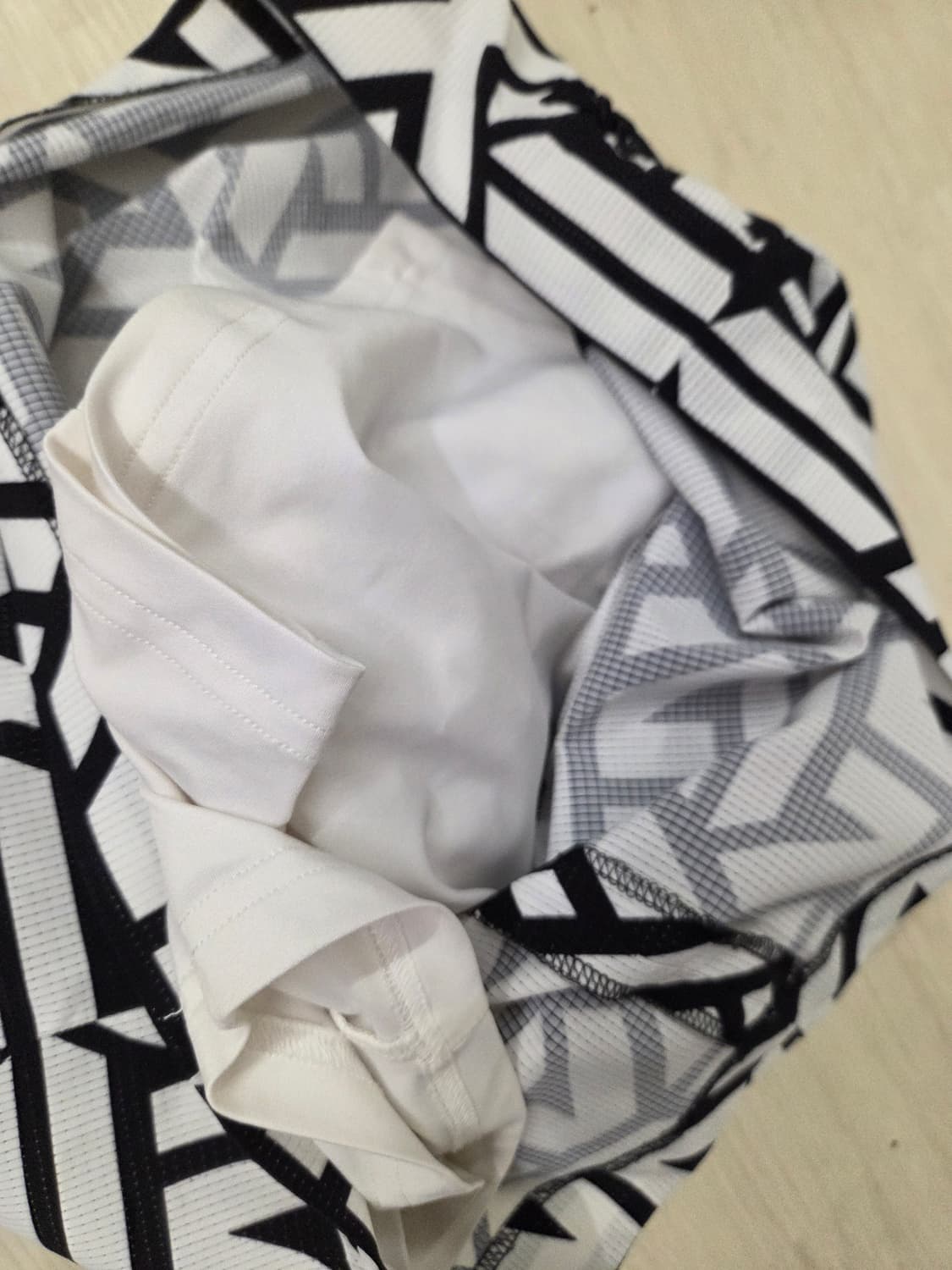 PXG 골프 스커트 M 블랙/화이트 패턴 상품이미지6