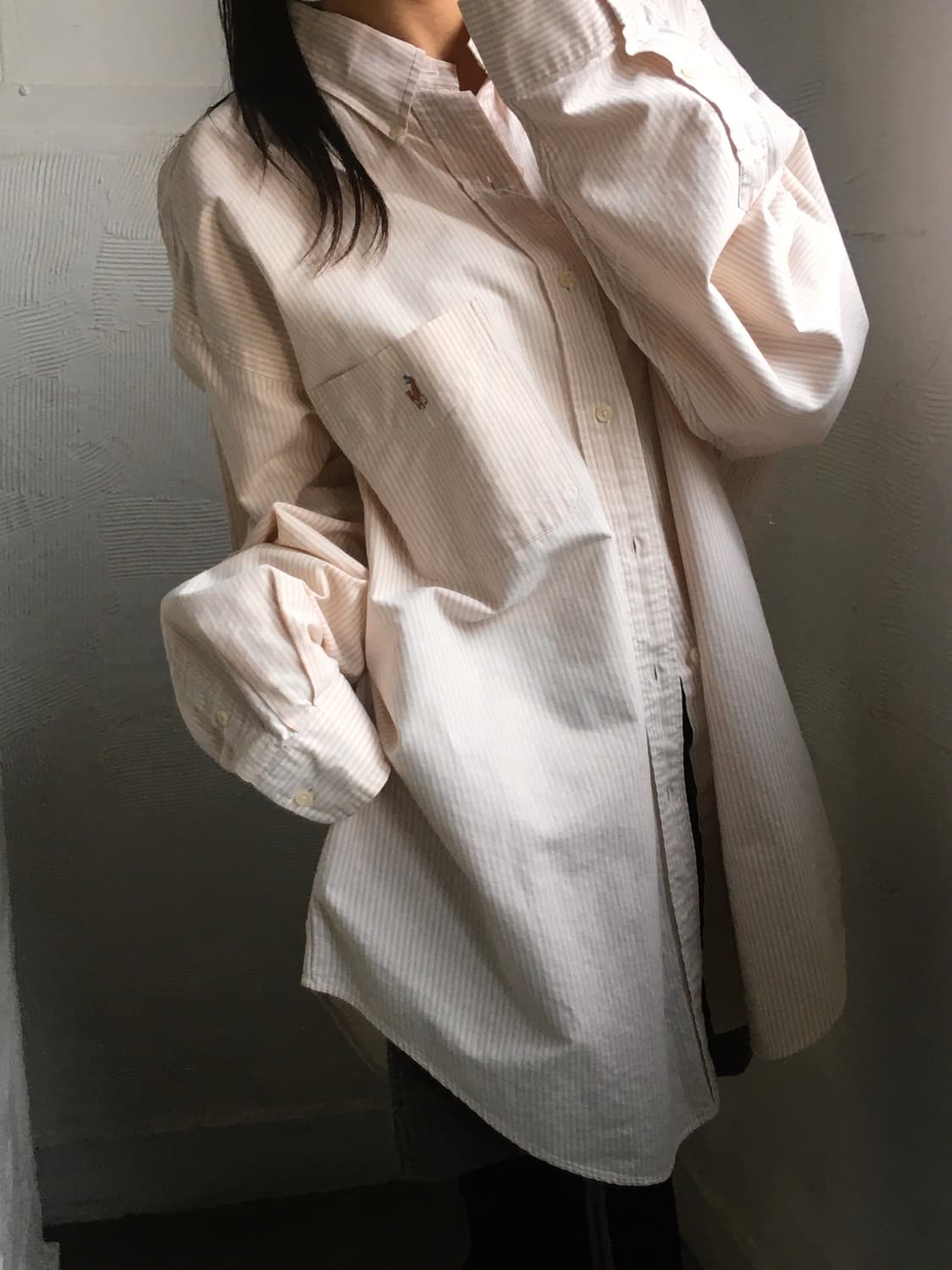 Polo 폴로 랄프로렌 90s 스트라이프 Big 셔츠 상품이미지4