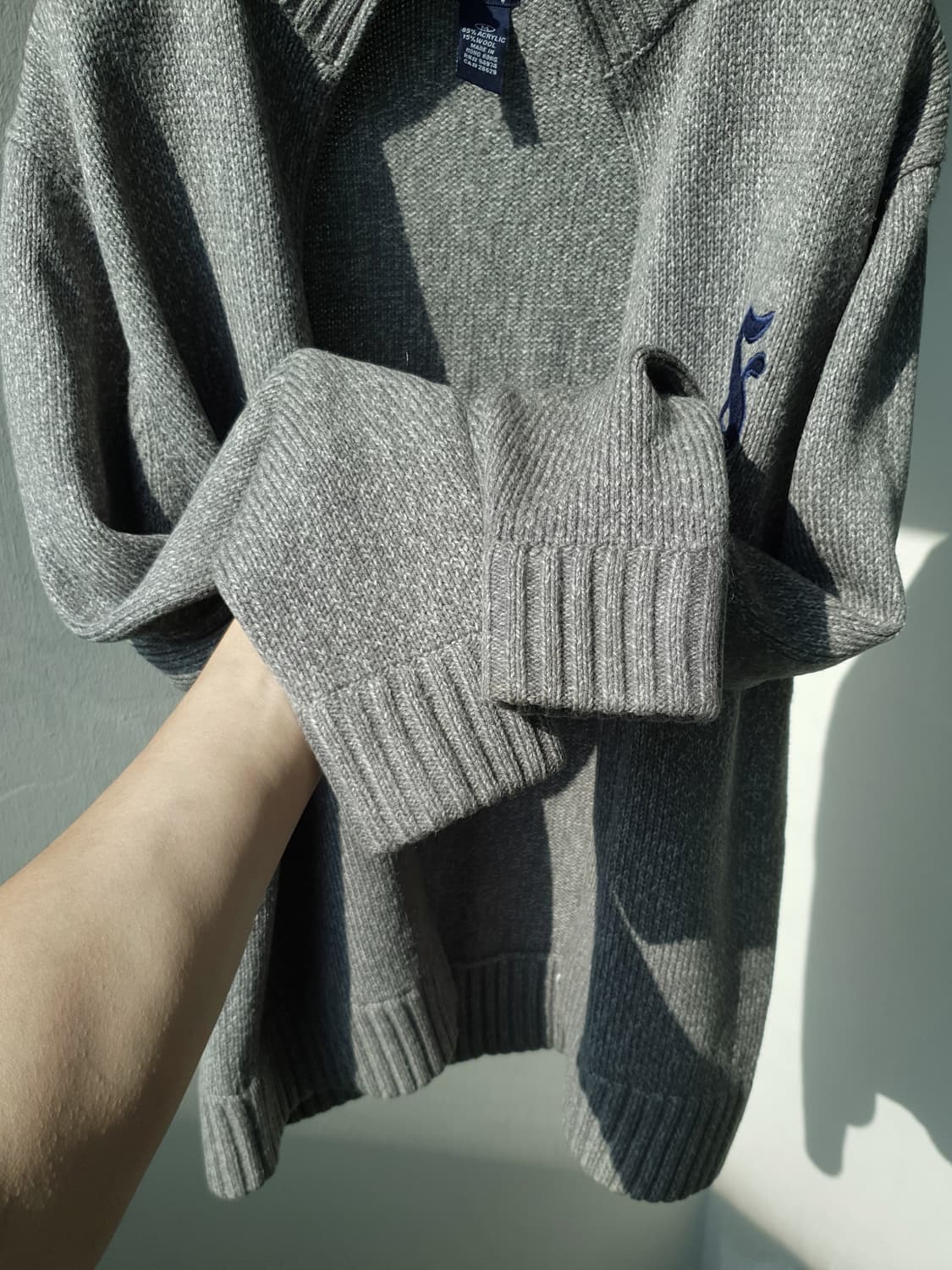 90s, 00s STUSSY driver knit zipup 상품이미지7