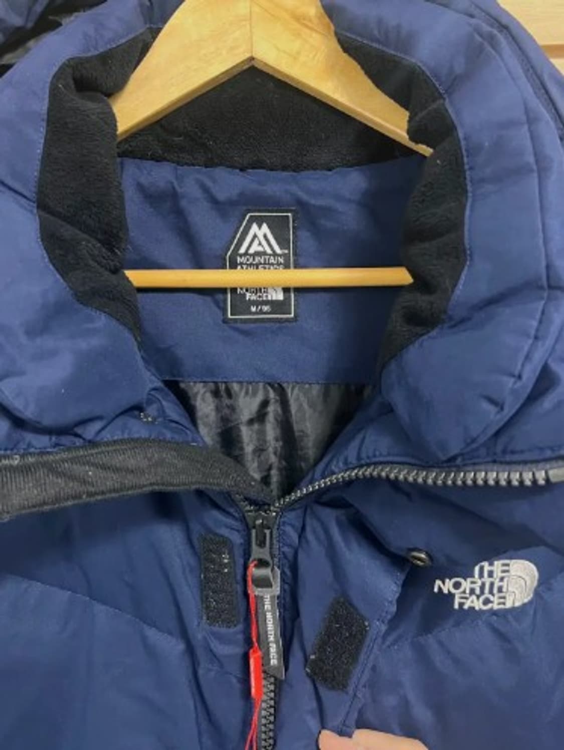 노스페이스 남성 네이비다운롱패딩 95 상품이미지4