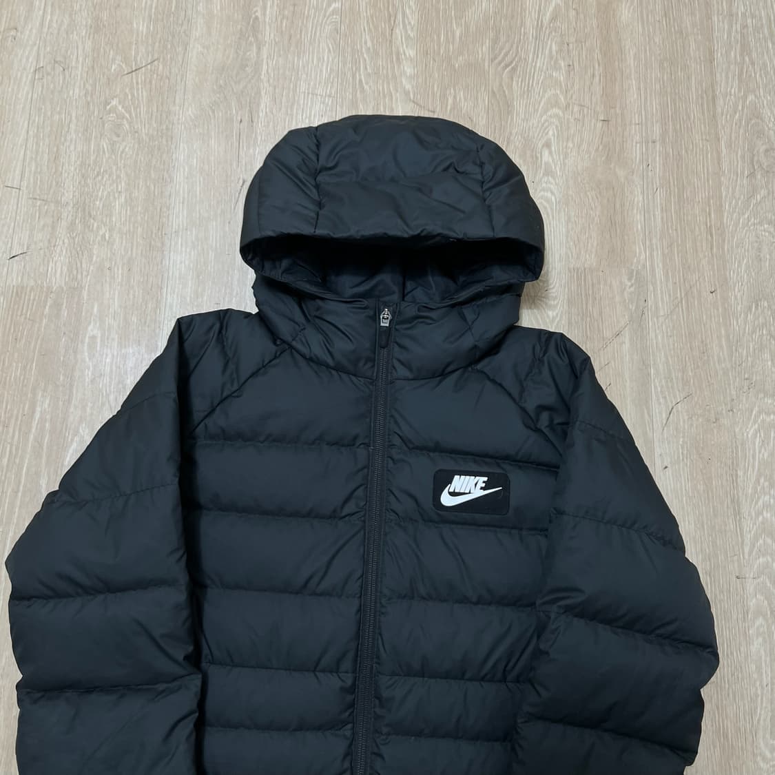 나이키 여성 박스로고 덕다운 경량 롱패딩 L/100  상품이미지2