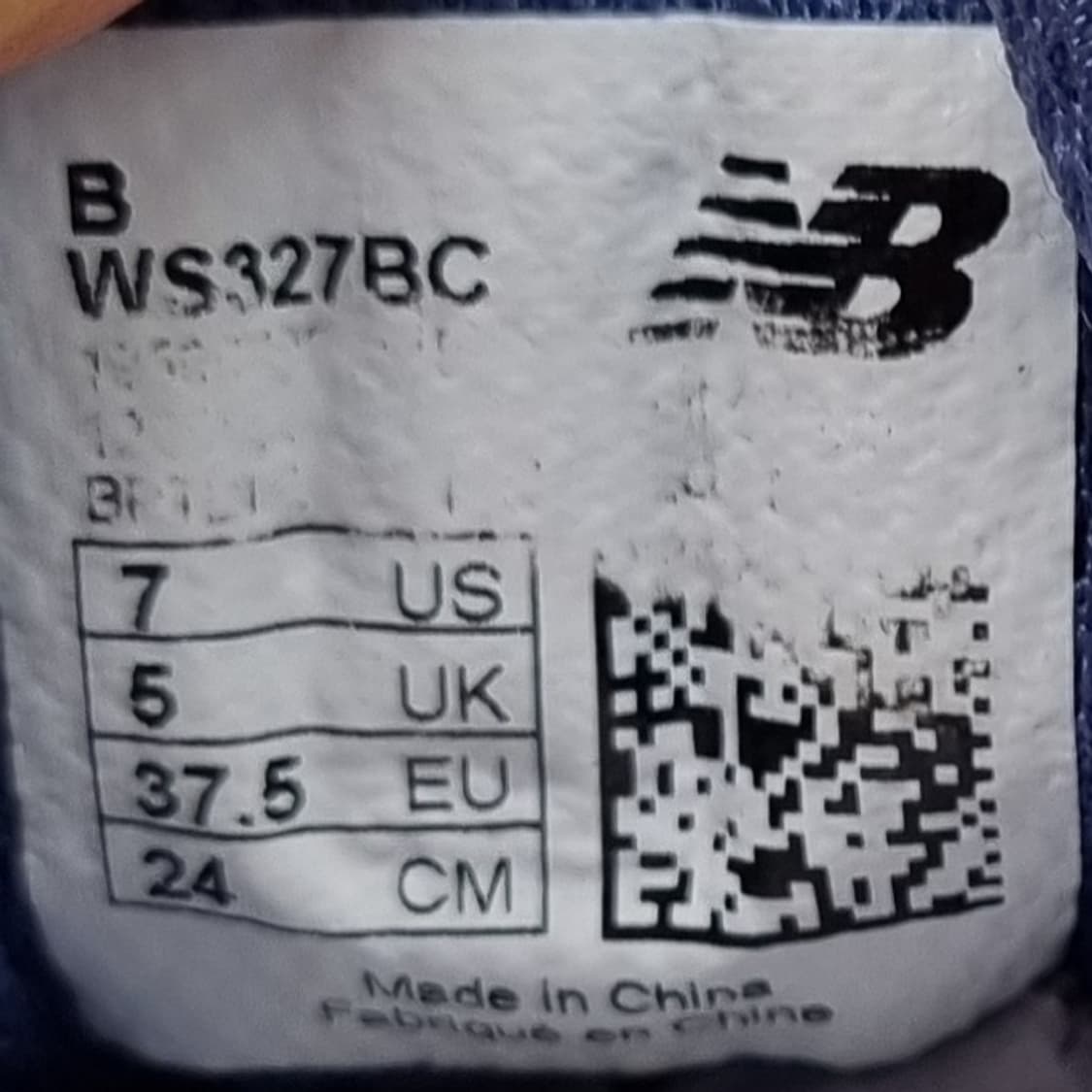 뉴발란스 327 블루 여성운동화240 상품이미지6