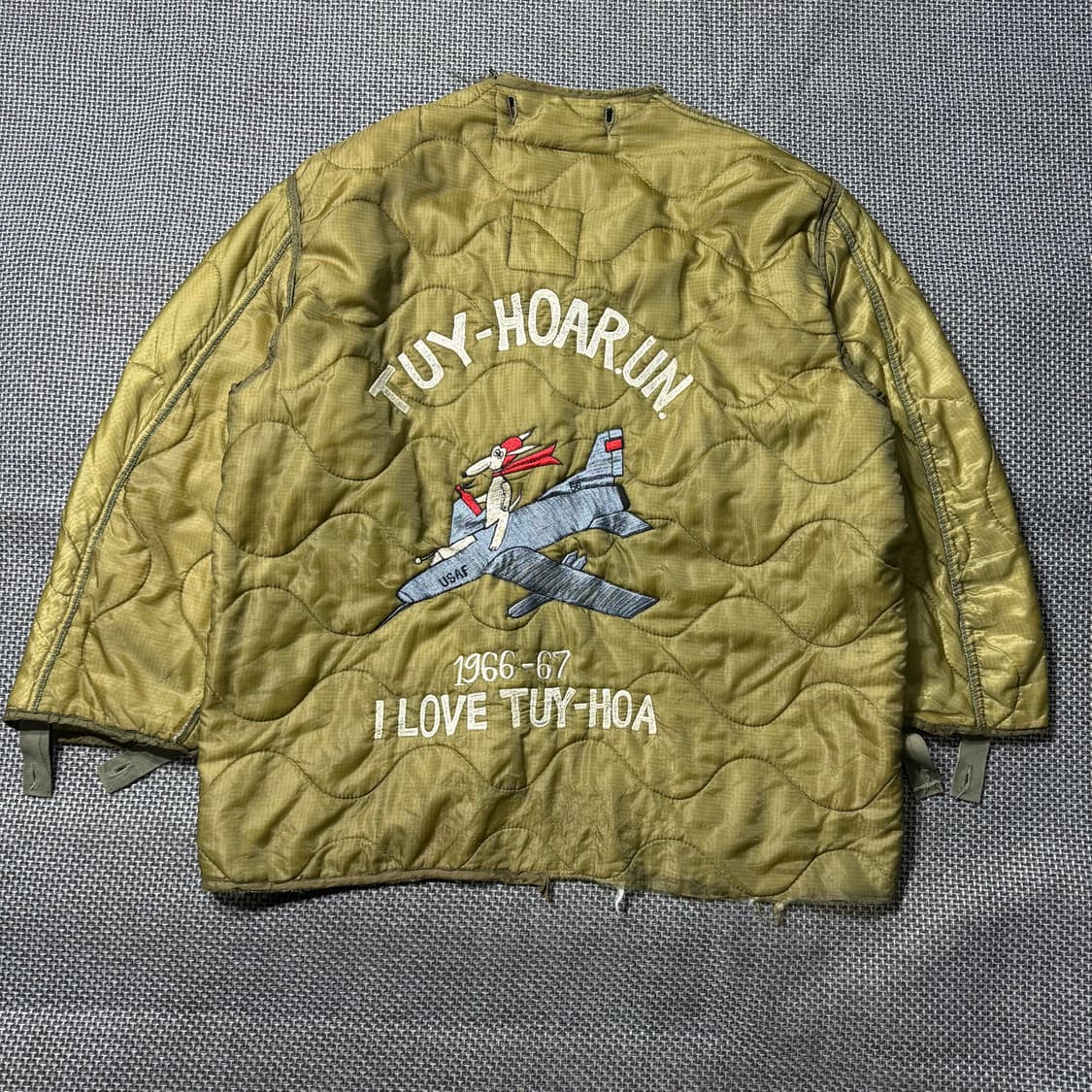 빈티지 m65 스누피 밀리터리 라이너 (L) old_8380 상품이미지1