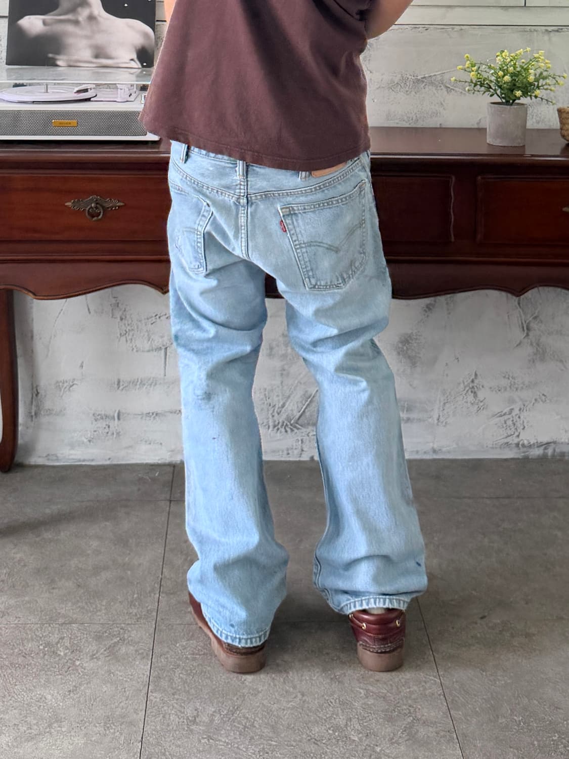 리바이스 517 부츠컷 페인팅 디테일 상품이미지1