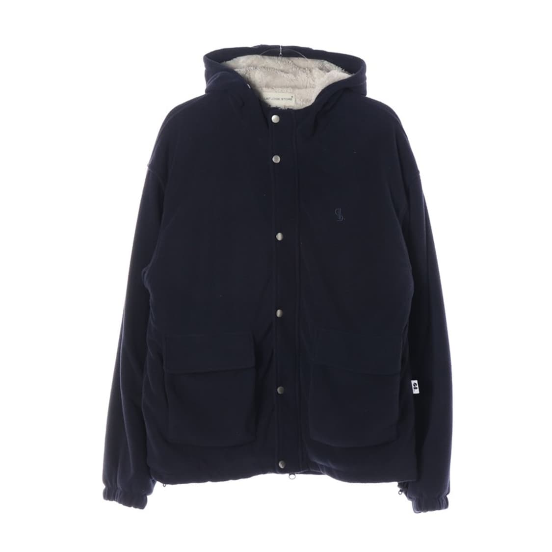 라퍼지스토어 네이비 덤블 후드 플리스 자켓 L 상품이미지1