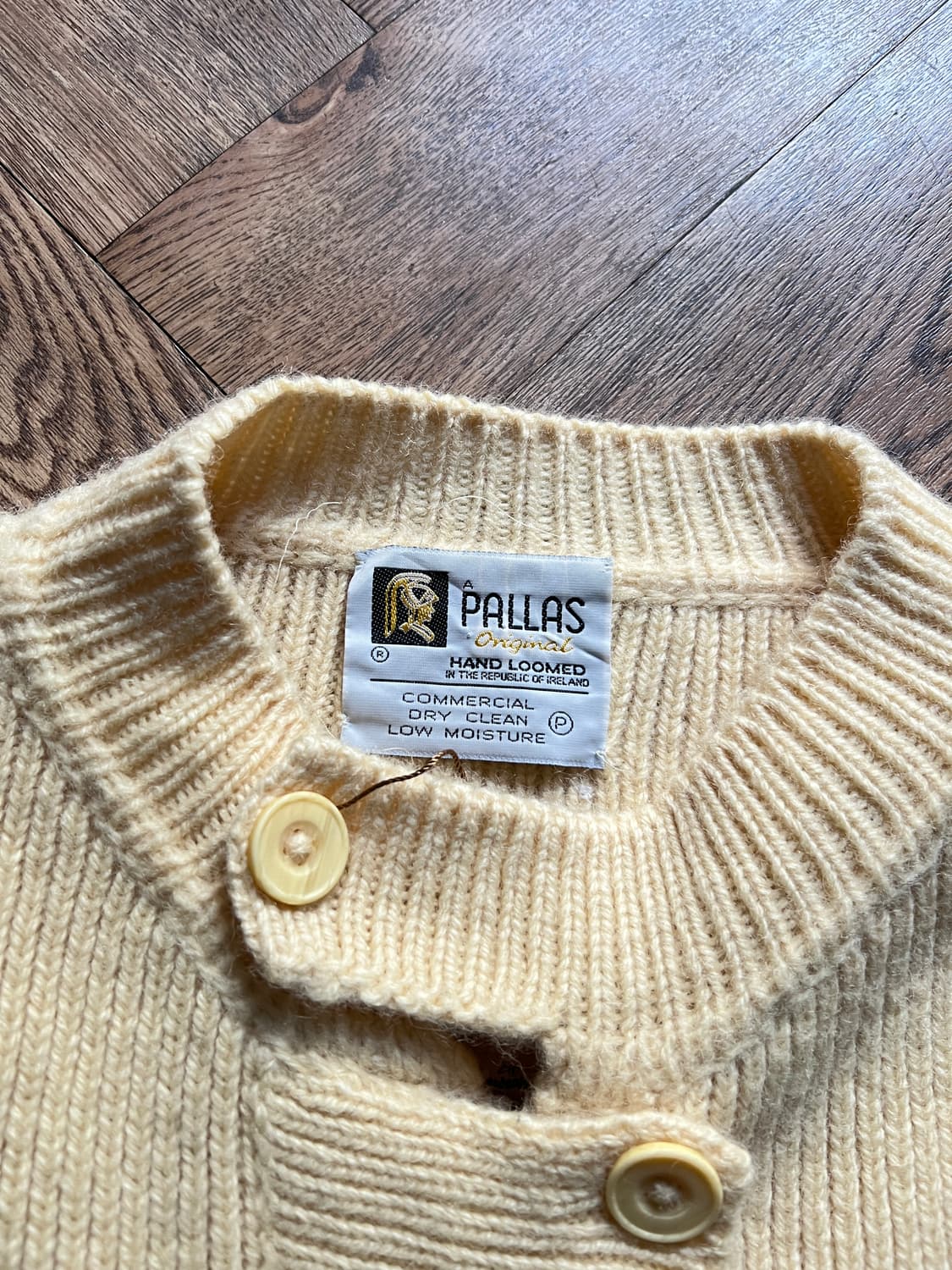 [S]90's 아일랜드제 피셔맨 집업 스웨터 상품이미지2