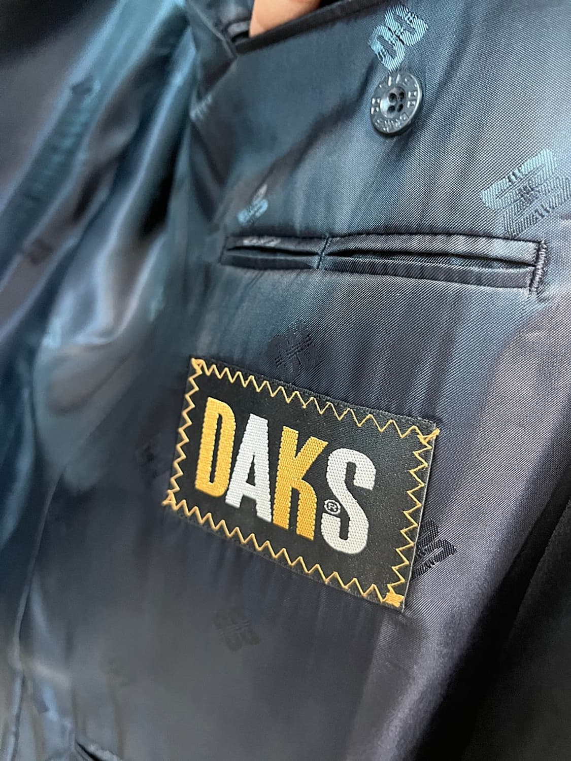 110) 닥스 클래식 금장 더블자켓 상품이미지5