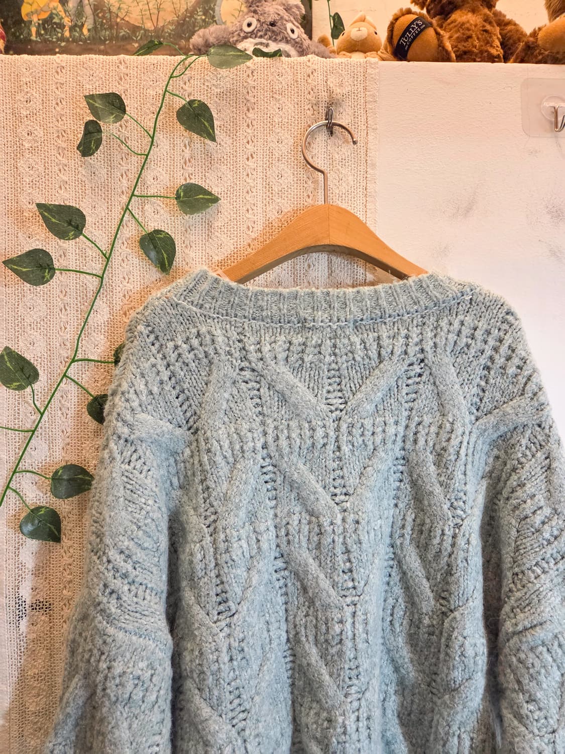 sm2 폼폼 짜임 니트 상품이미지5