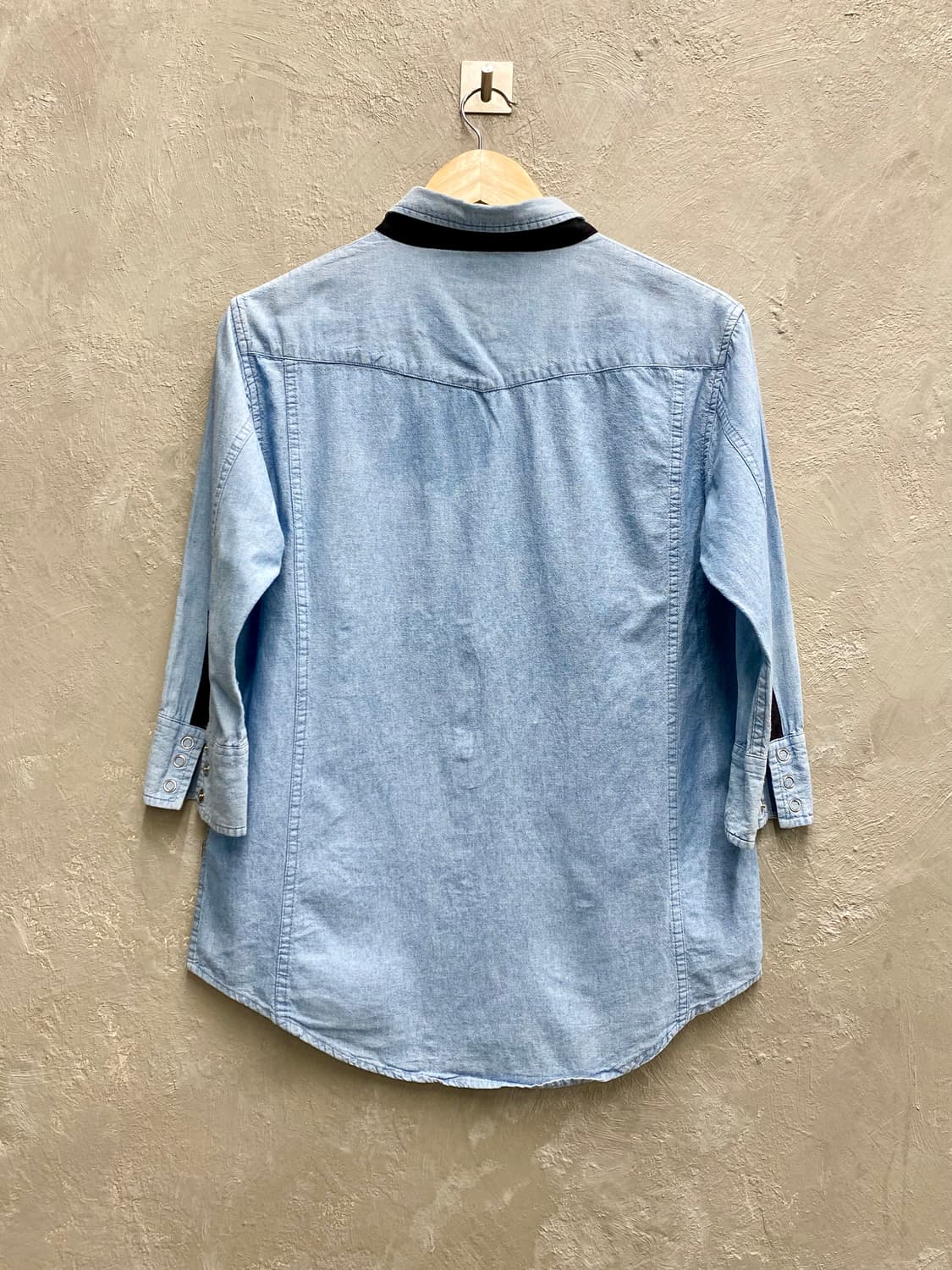 [M] Beams Heart x tworeed 빈티지 샴브레이 셔츠 상품이미지6