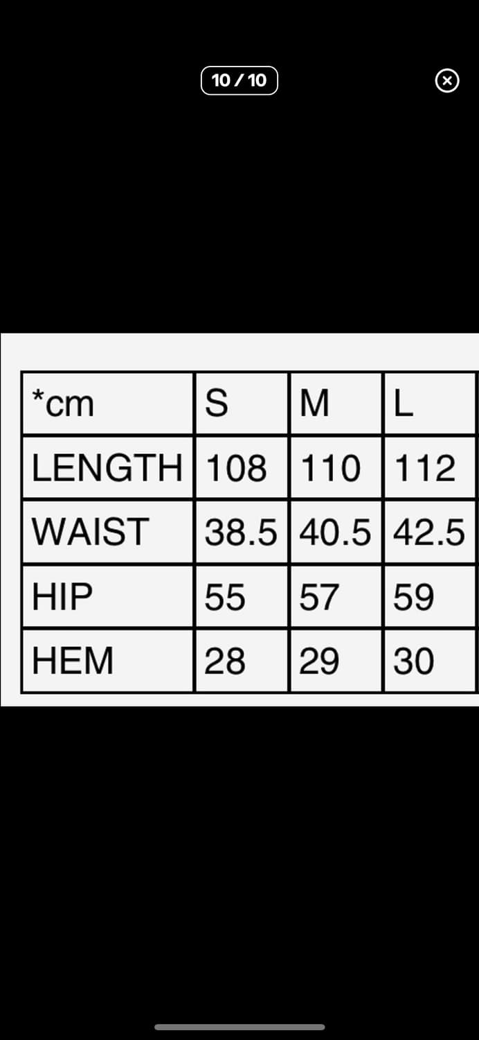 급처)Aesynctx SCAR WIDE PANTS L 상품이미지10