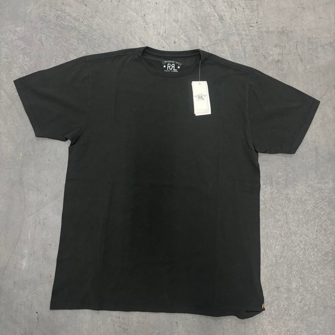 RRL 더블알엘 베이직 코튼 로고 반팔 티셔츠 상품이미지1