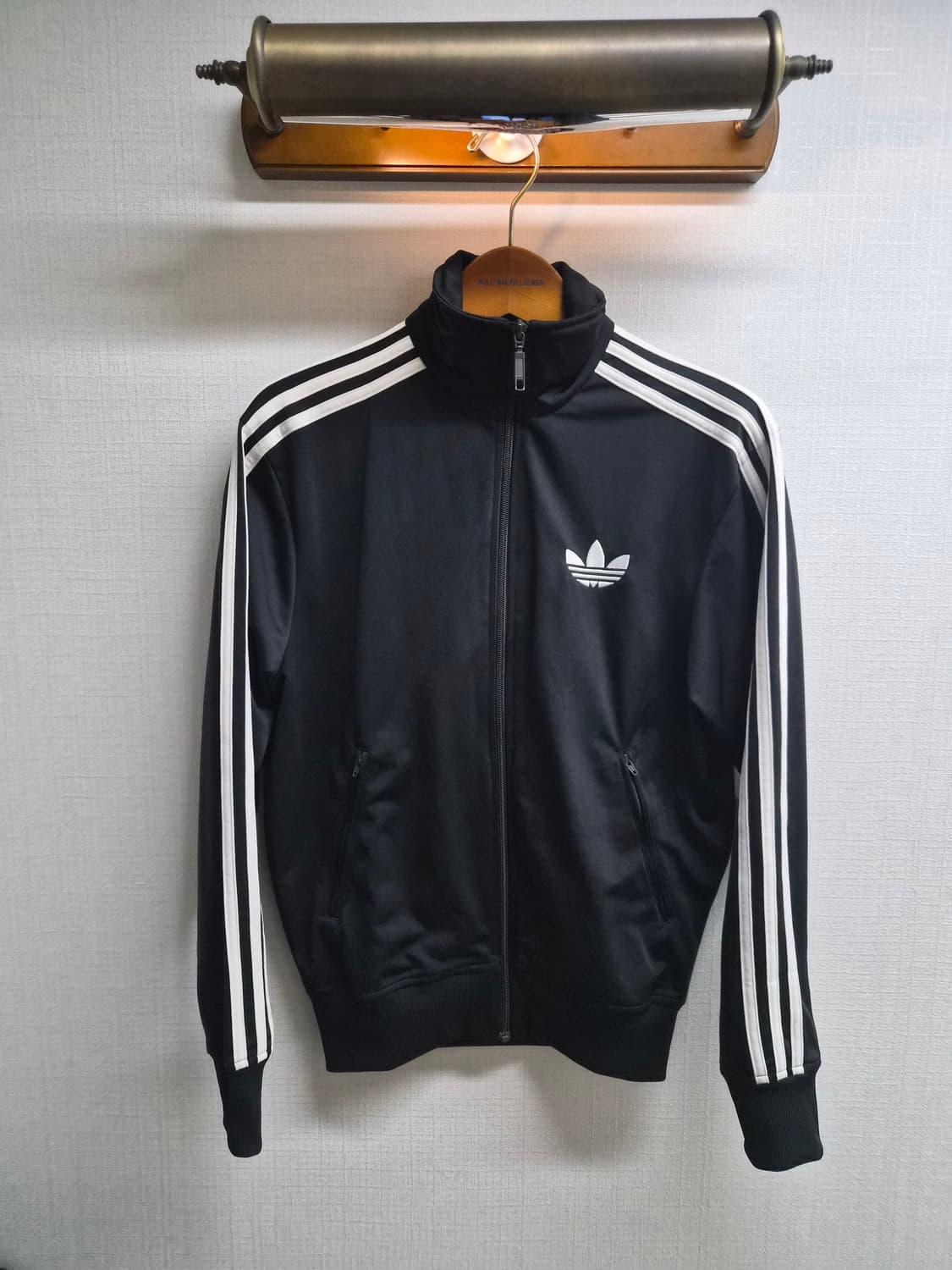 XS/85) 아디다스 파이어버드 져지 블랙 팝니다 상품이미지1