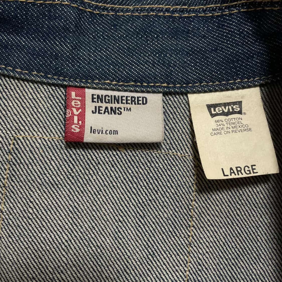 리바이스 엔진 청자켓 상품이미지5