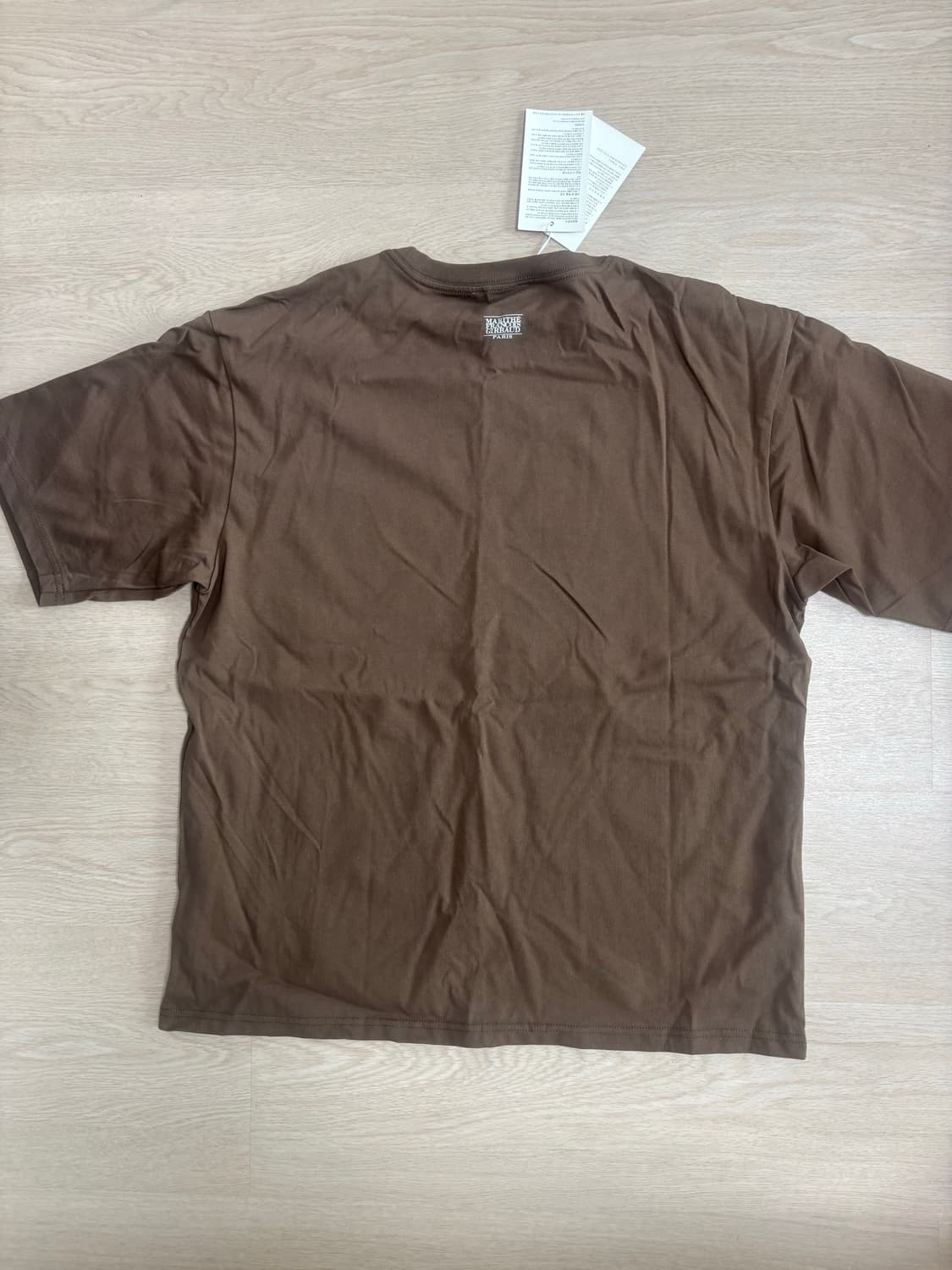 마리떼 프랑소와 저버 반팔 티셔츠 브라운 L 상품이미지3
