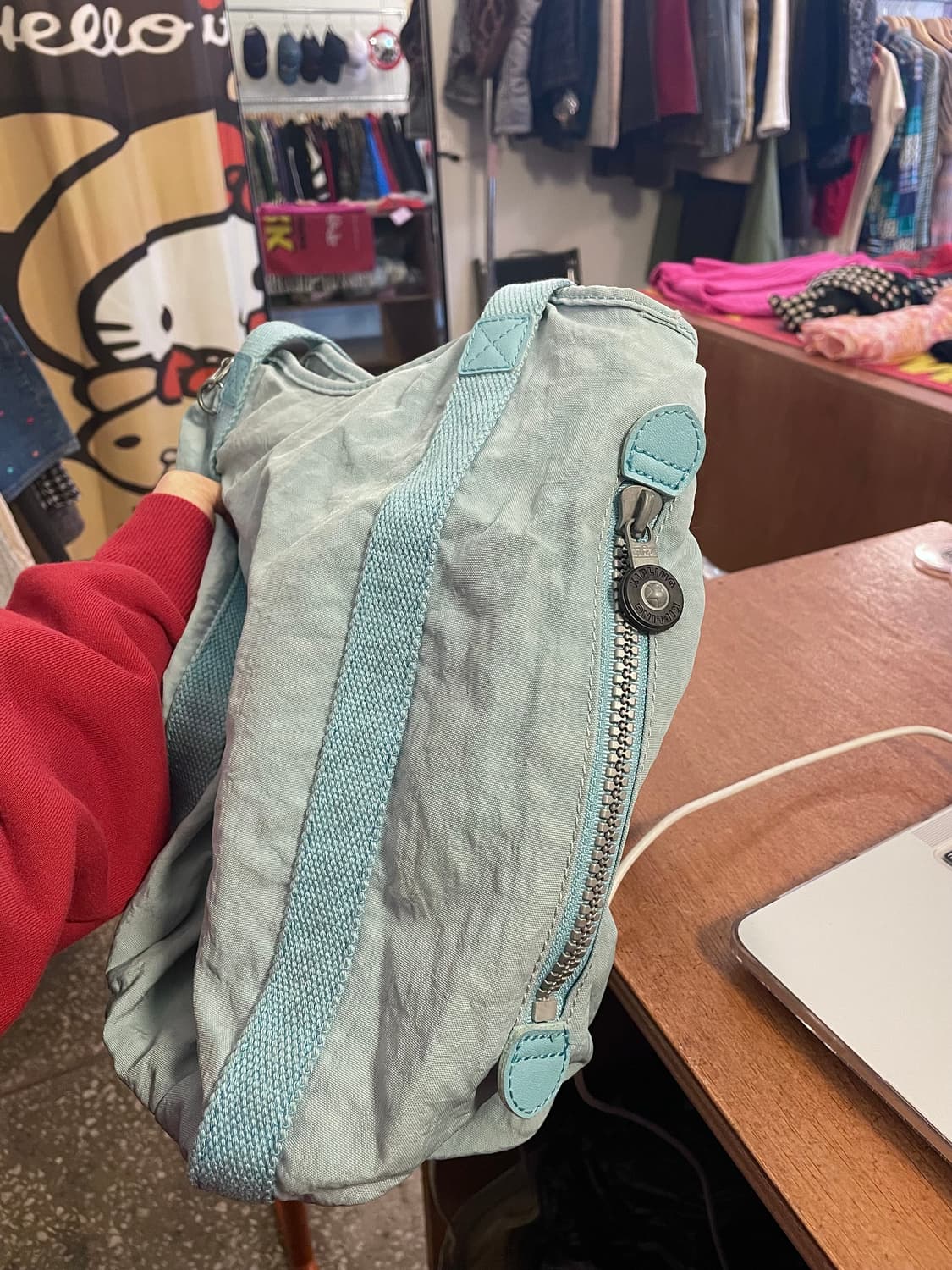 키플링 스카이블루 숄더백 [무배] 상품이미지5