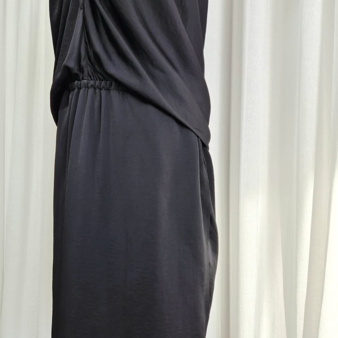까르뱅 CARVEN 셔링 드레이프 원피스 드레스 (55) 상태최상 상품이미지6
