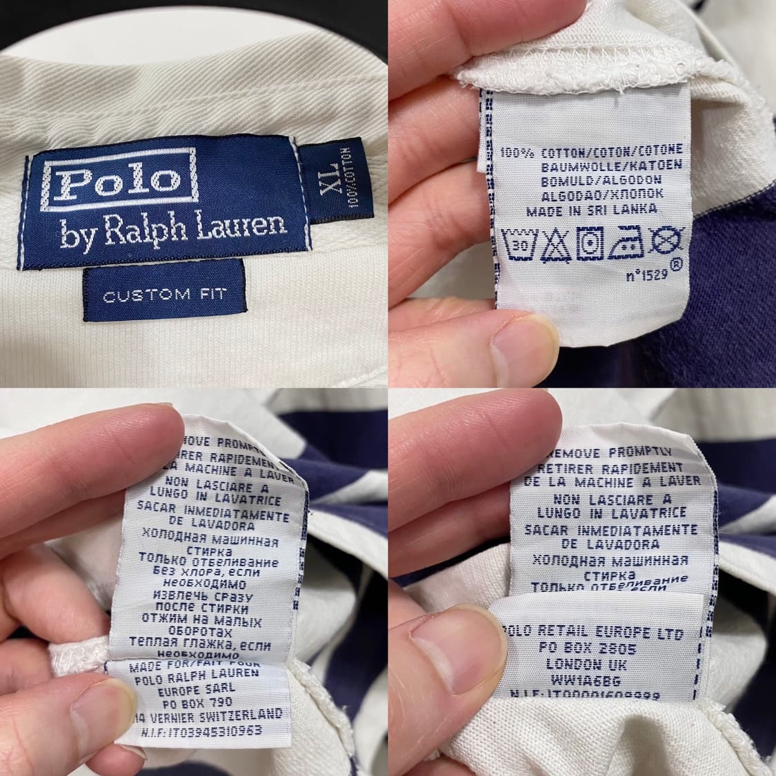 폴로 랄프로렌 스트라이프 럭비티 상품이미지6