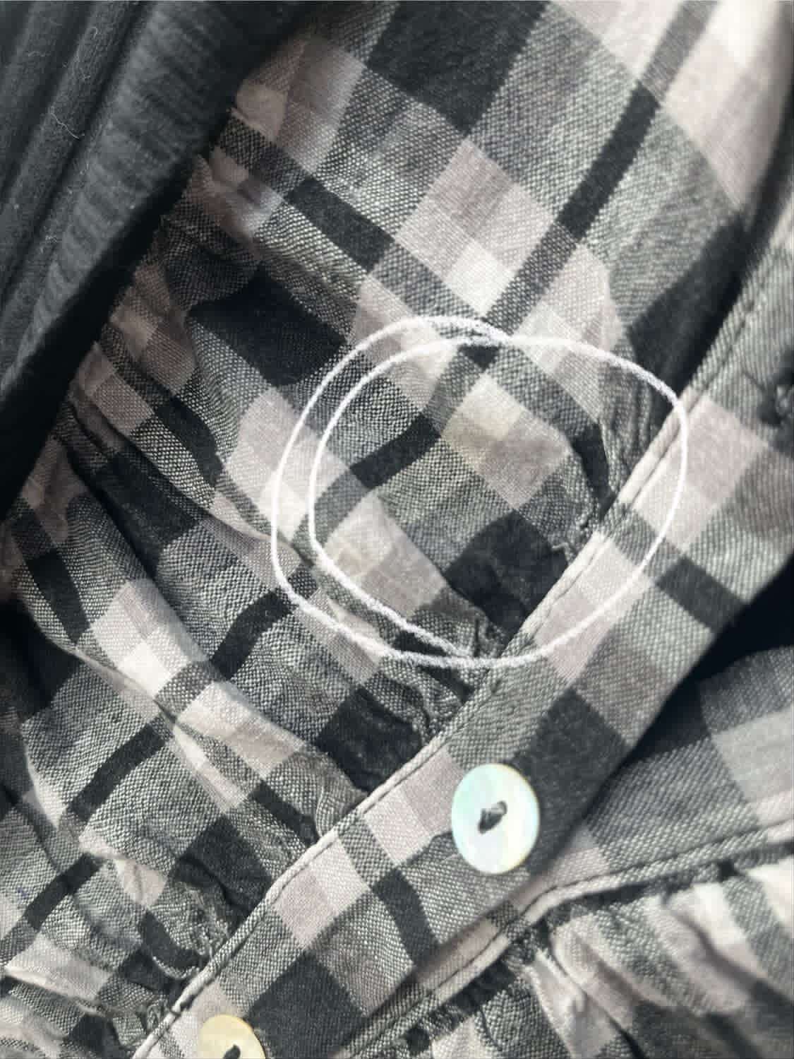 빈티지 레이어드체크가디건 상품이미지3