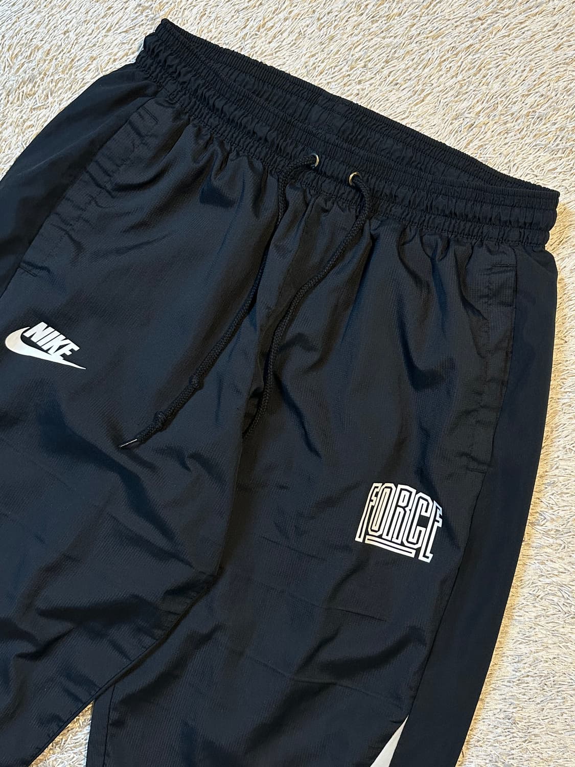 나이키 신형 스타팅 5 베스킷볼 트라우저 나일론 트랙팬츠 블랙 상품이미지1