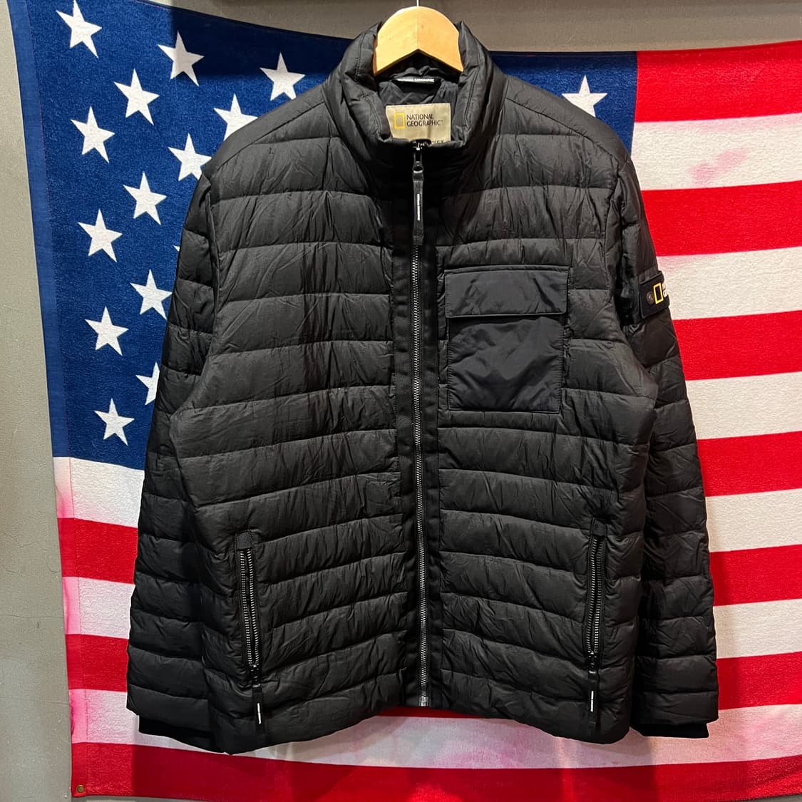 내셔널지오그래픽 파나로카 구스다운 경량 패딩 상품이미지1