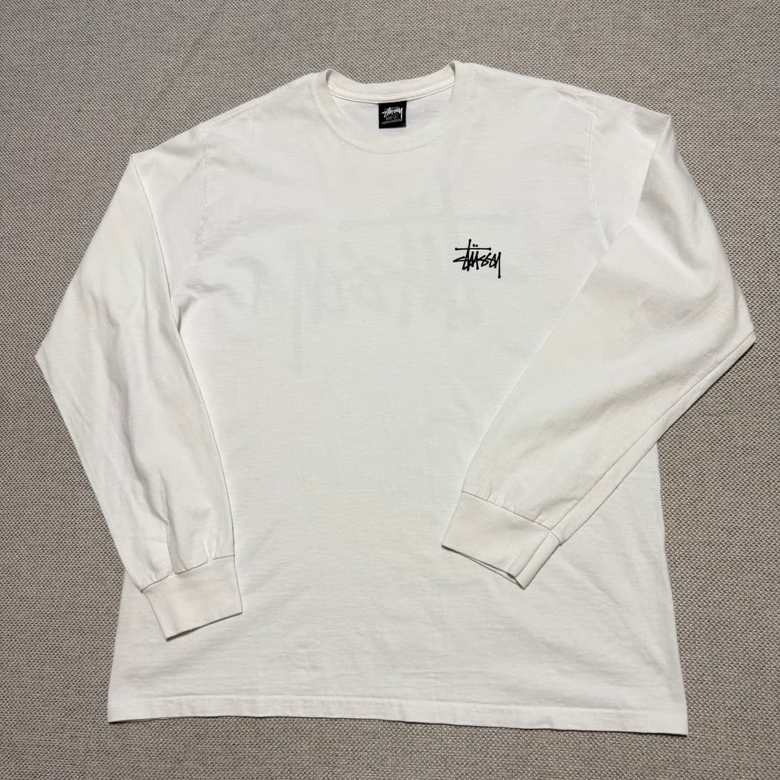 스투시 베이직 로고 롱슬리브 상품이미지1