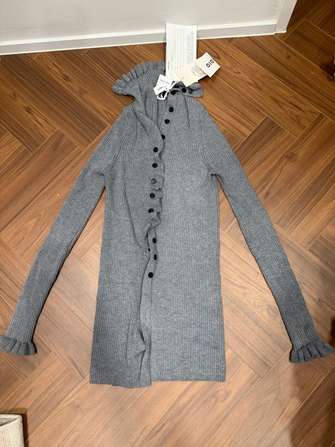 원진스튜디오 니트 가디건 상품이미지2