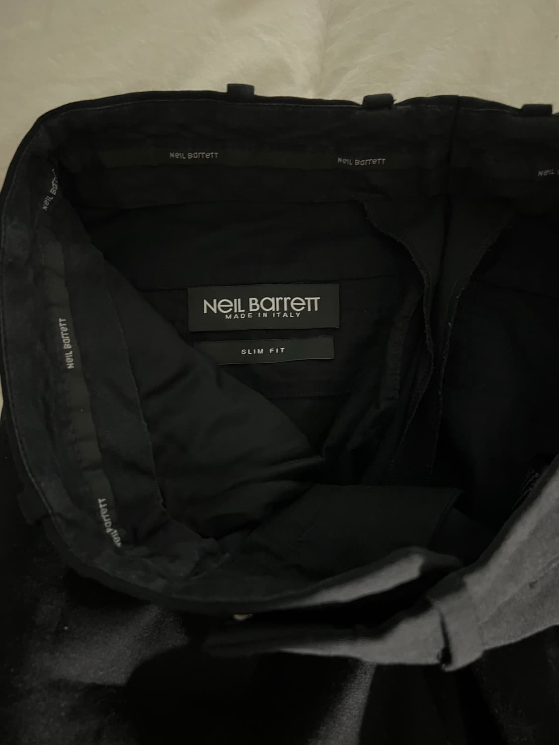 닐바렛 트라우저 블랙 사이즈46 상품이미지7