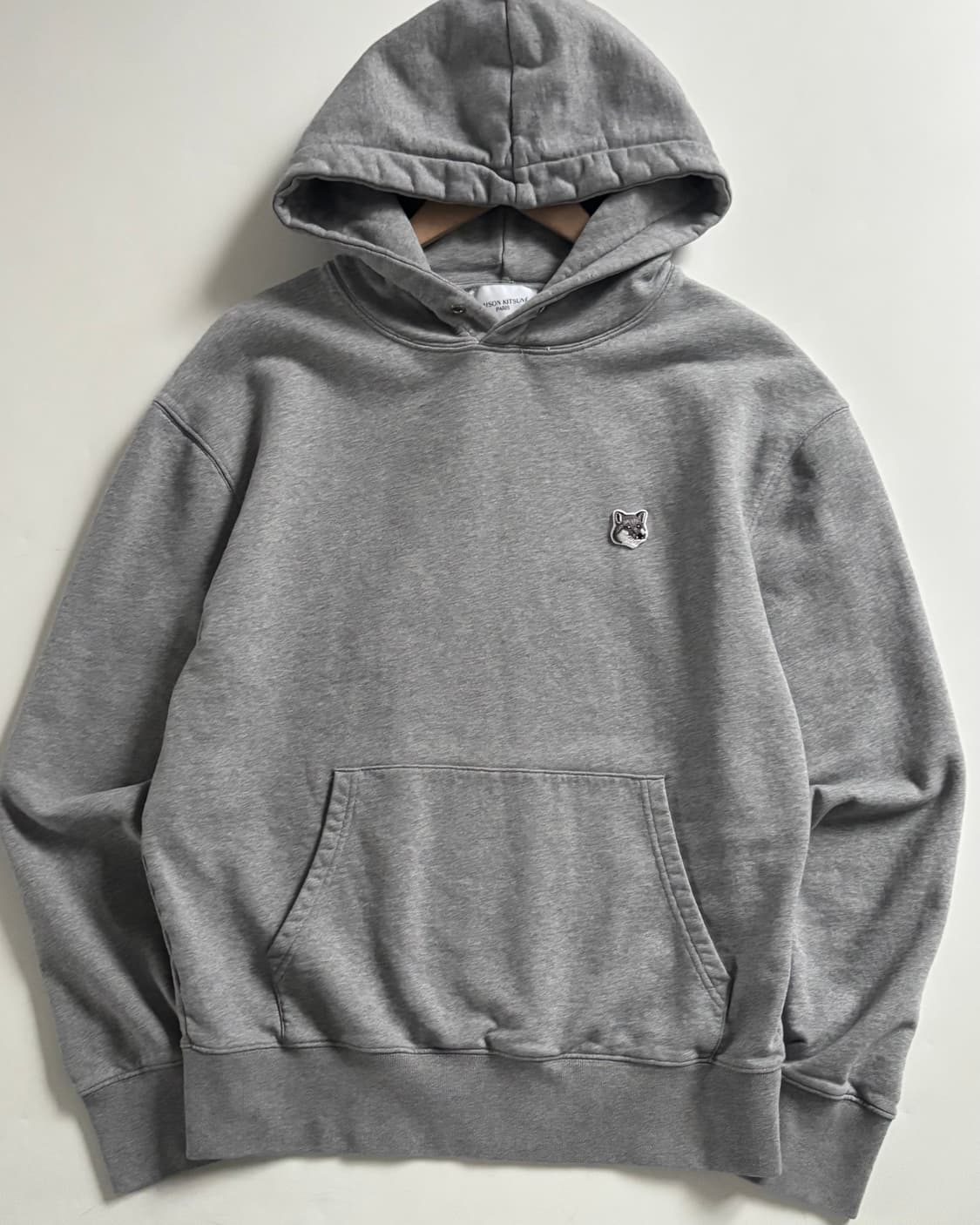 MaisonKitsune 메종키츠네 폭스패치 그레이컬러 후드티 상품이미지2