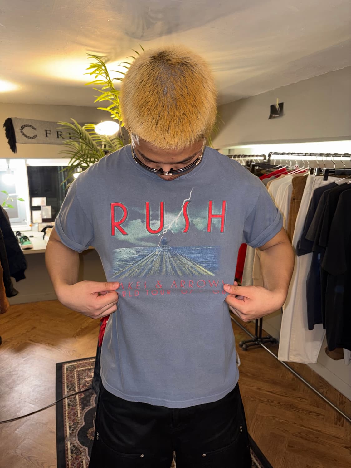 00‘s Rush Vapor Snakes & Arrows Tour T-s 상품이미지2