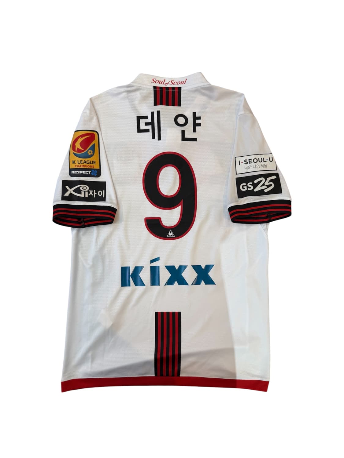 [L/100]2017 FC서울 어웨이 데얀 유니폼 Q7121ZRS13 상품이미지1