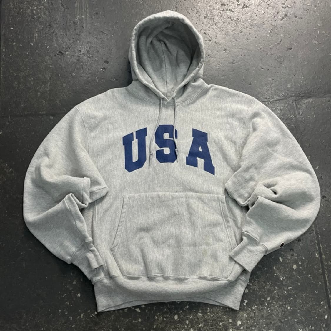 100 챔피언 리버스위브 USA 후드티 상품이미지1