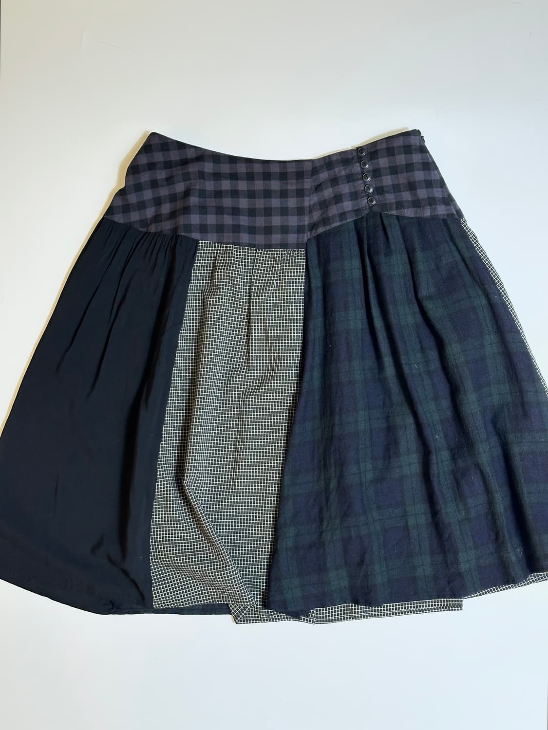 믹스 패치워크 스커트  상품이미지7