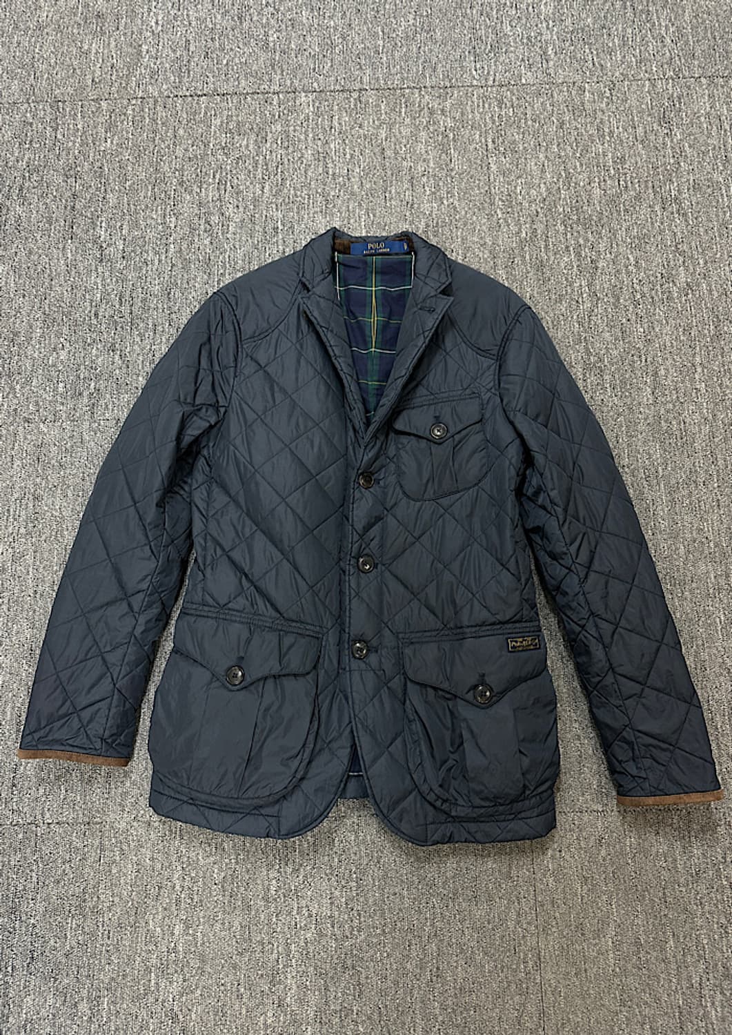 폴로 퀼팅 패딩 자켓  상품이미지1