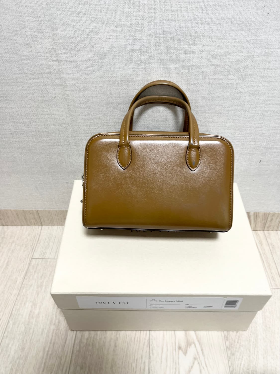 투티에 로케백 카멜 스몰 상품이미지2