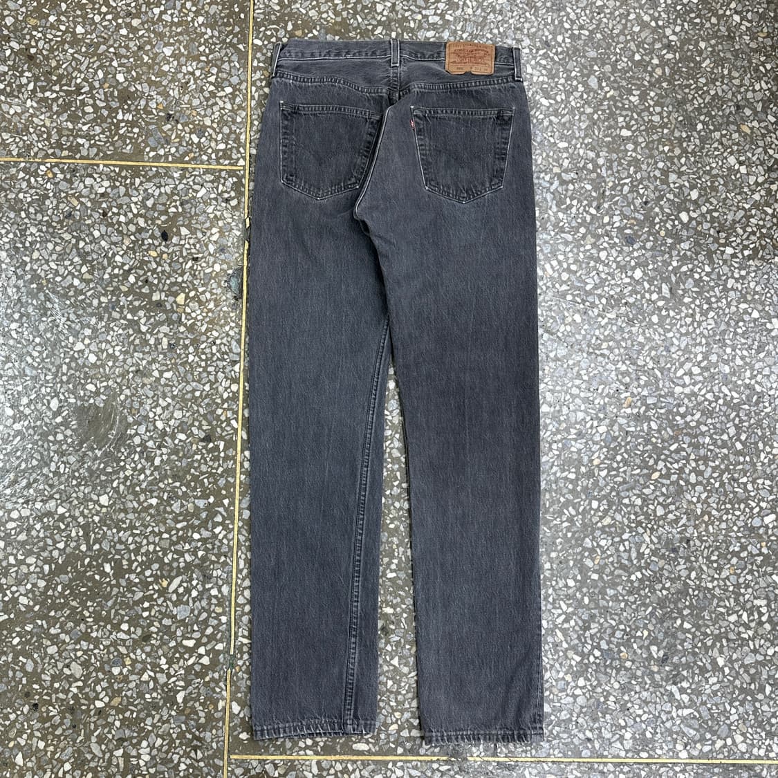 90s USA 리바이스 501 블랙 진 데님 팬츠 32 상품이미지2