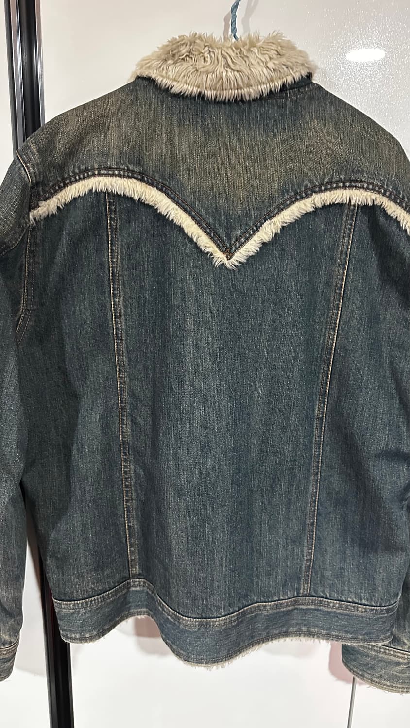 리바이스 데님 쉐르파 트러커 양털 자켓 L 상품이미지4