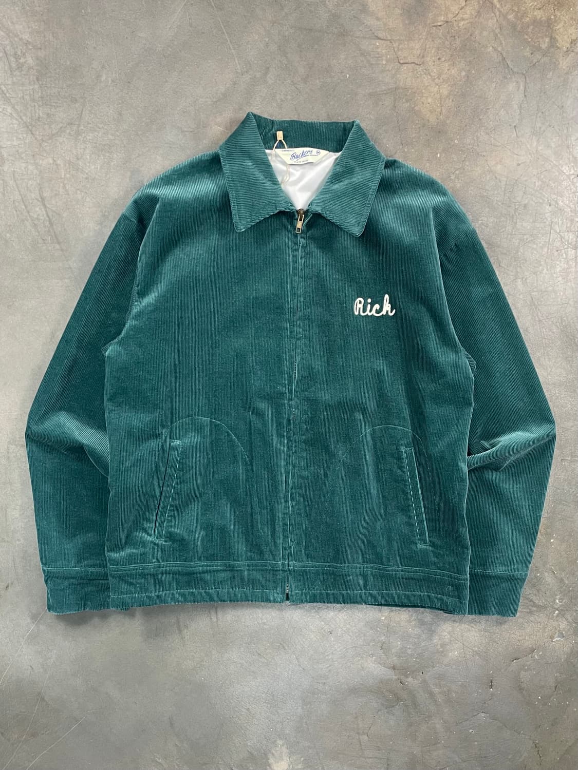 Backers 체인스티치 코듀로이 블루종 자켓 상품이미지3