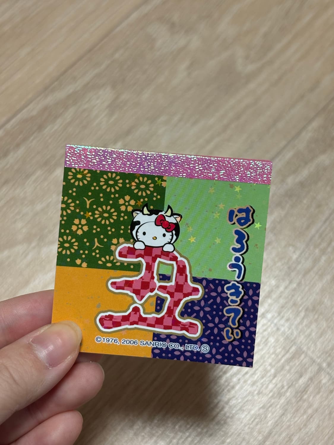 산리오 고전 젖소키티 미니 메모지 상품이미지1