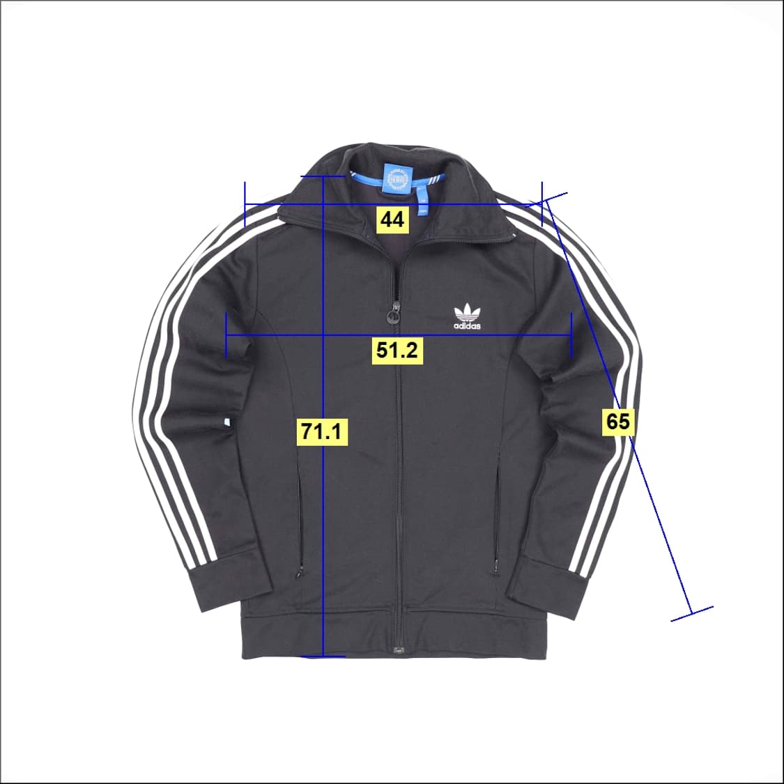 105 아디다스 올드 유로파 트랙탑 져지 자켓 블랙 4241 상품이미지9