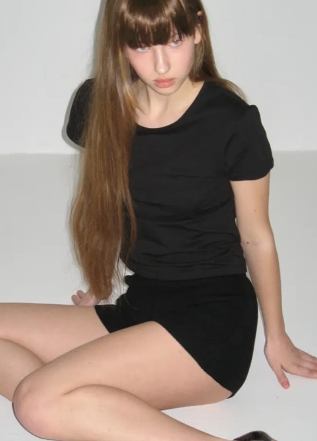 Everyday basic t-shirt / BLACK 상품이미지4