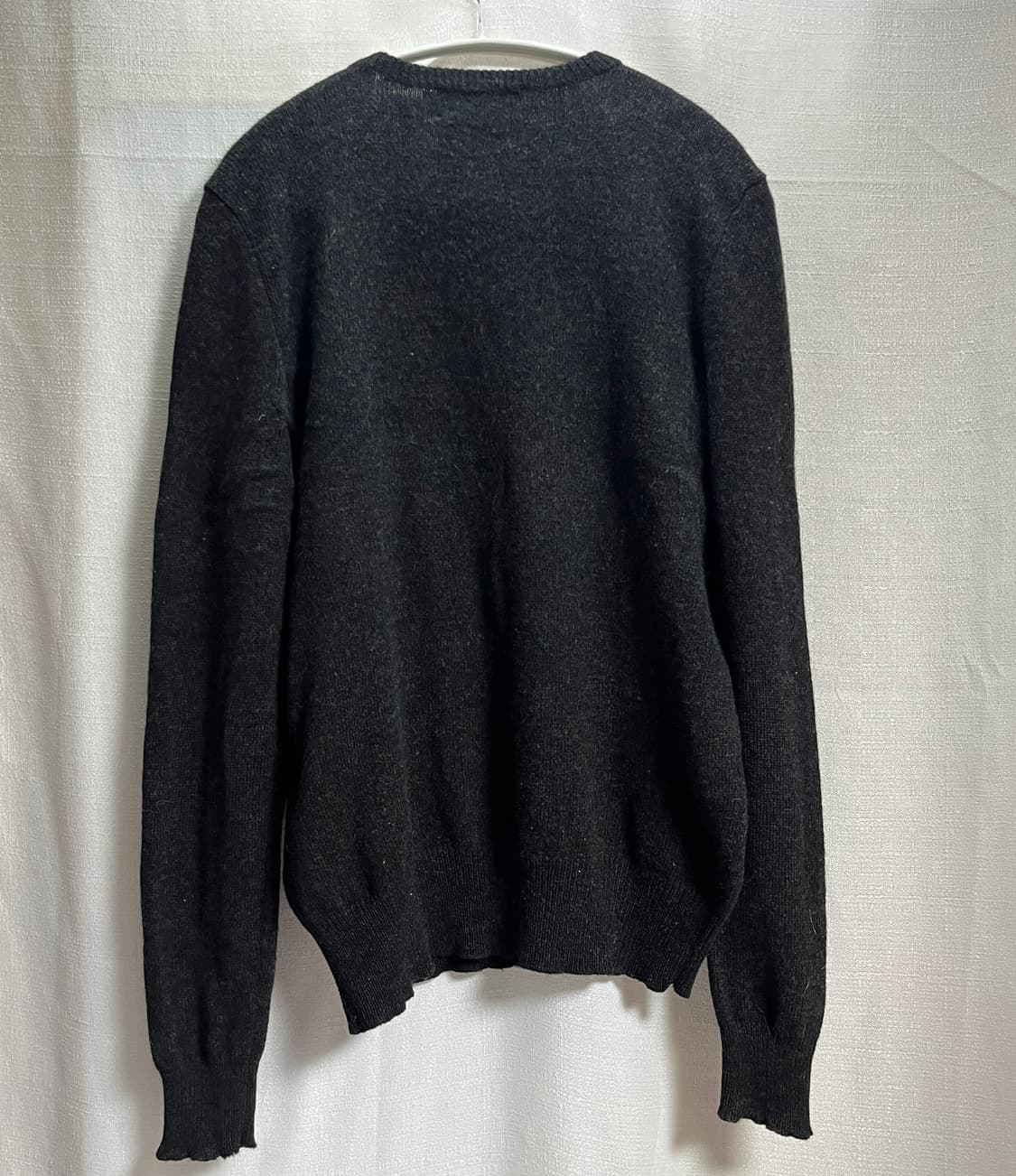 폴로 랄프로렌 램스울 브이넥 니트 블랙 S 상품이미지6