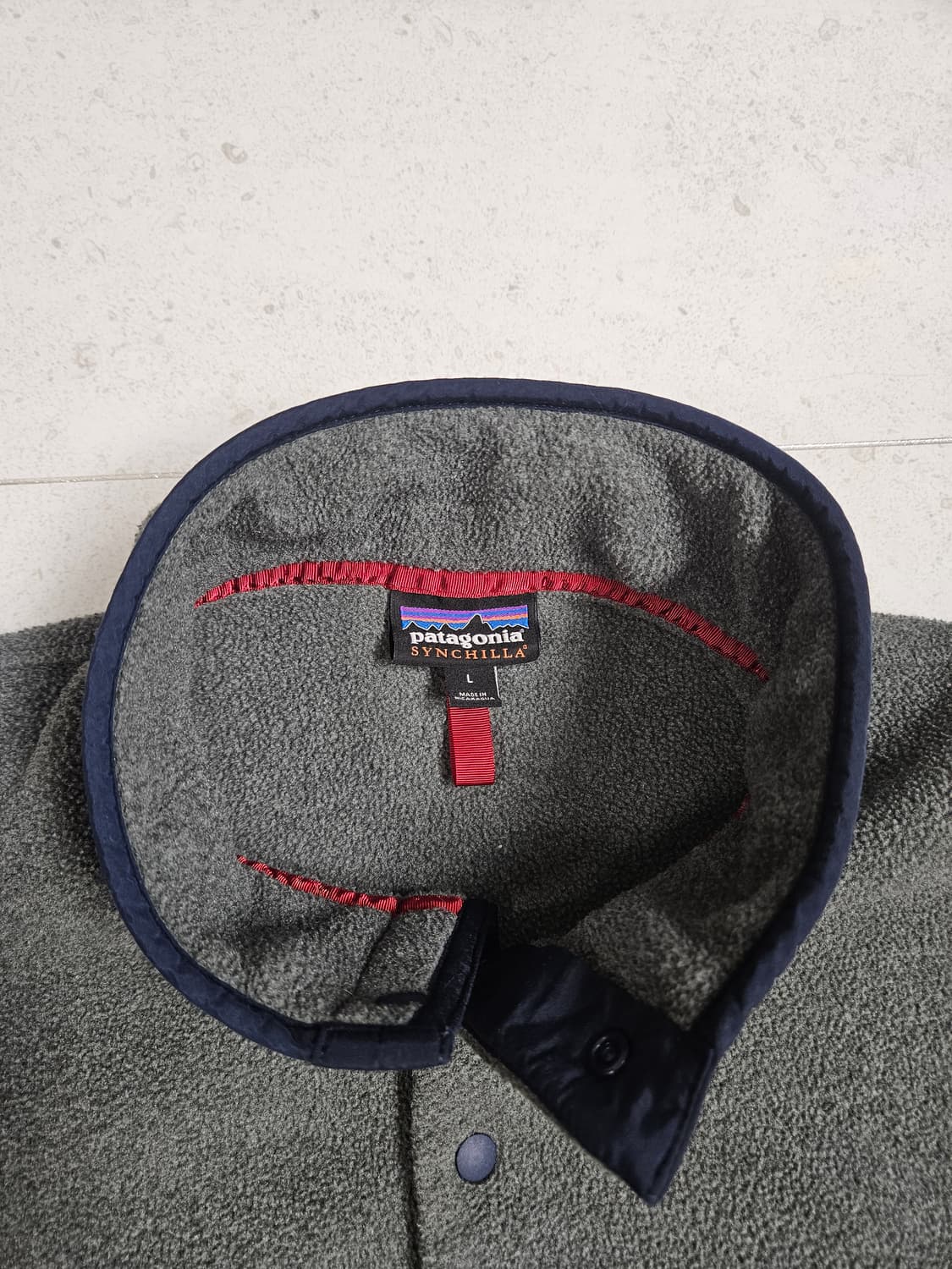 파타고니아 신칠라 L 니켈 네이비 상품이미지4